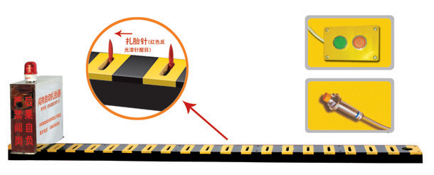 温县V3嵌入式闯岗自动扎胎器/阻车器